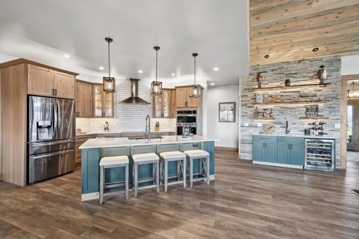 Maxwell custom home kitchen